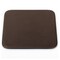 Dacasso Chocolate Brown Leather 4" Square Coaster AG-3453 - alternate 6